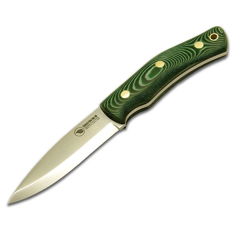 No.10 Swedish Forest Knife, Micarta, Stainless 14C28N