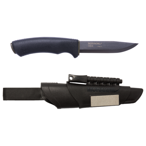 Morakniv Bushcraft Survival must, süsinikteras