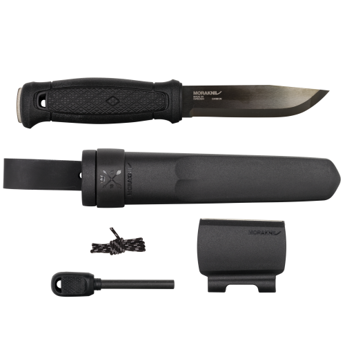 Morakniv Garberg + survival kit, süsinikteras